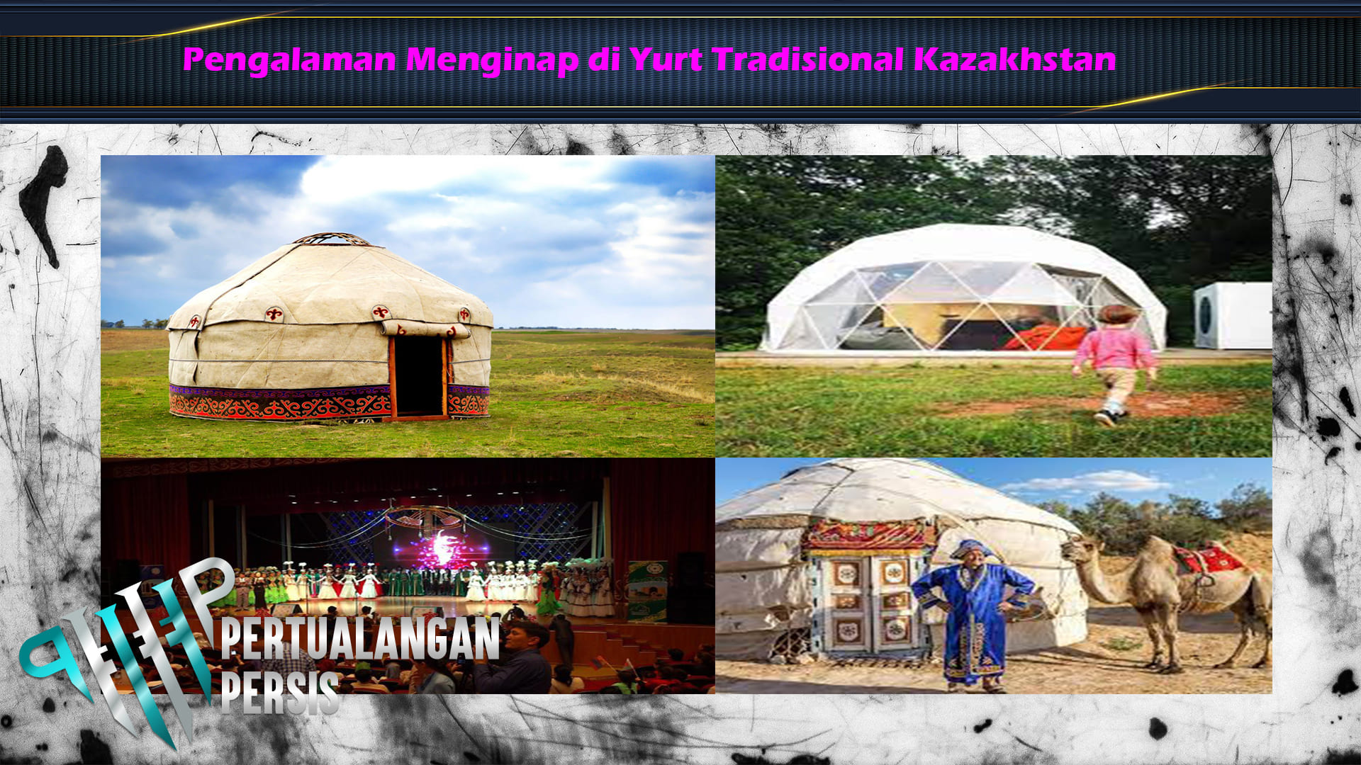 Pengalaman Menginap di Yurt Tradisional Kazakhstan