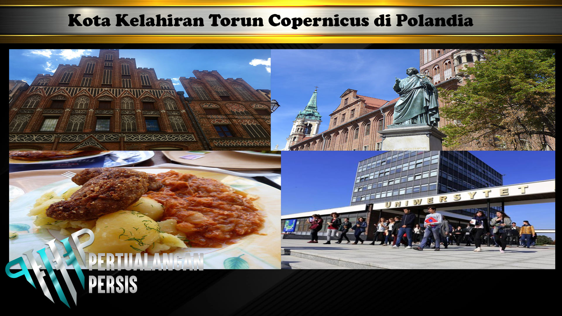 Kota Kelahiran Torun Copernicus di Polandia